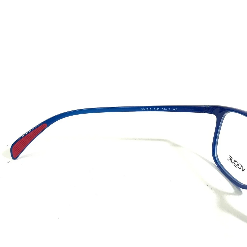Vogue Eyeglasses Frames VO2912 2130 Clear Blue Square Full Rim 55-17-145
